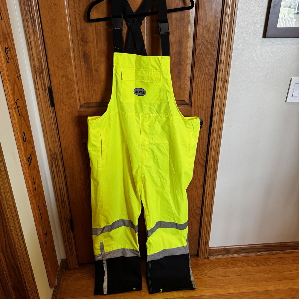 WEST CHESTER B44530-XLB HI-VIZ RAIN BIB ~ X-LARGE